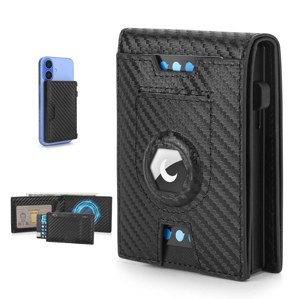 3301 Airtag Wallet , 2 IN 1 Detachable MagSafe Minimalist Wallet, Magnetic